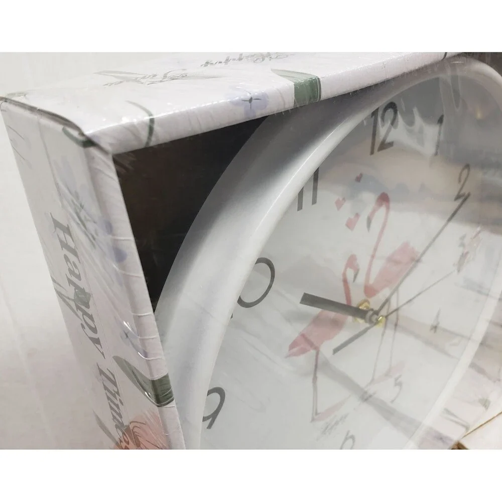 Round Plastic Wall Clock, (app.10